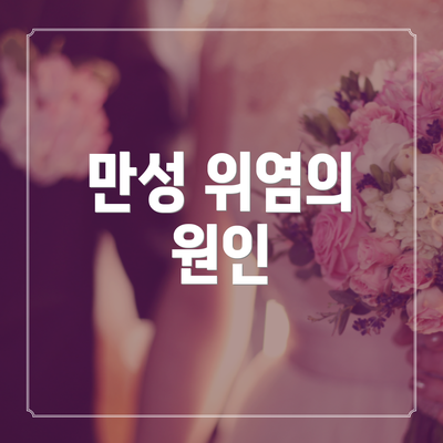 만성 위염의 원인