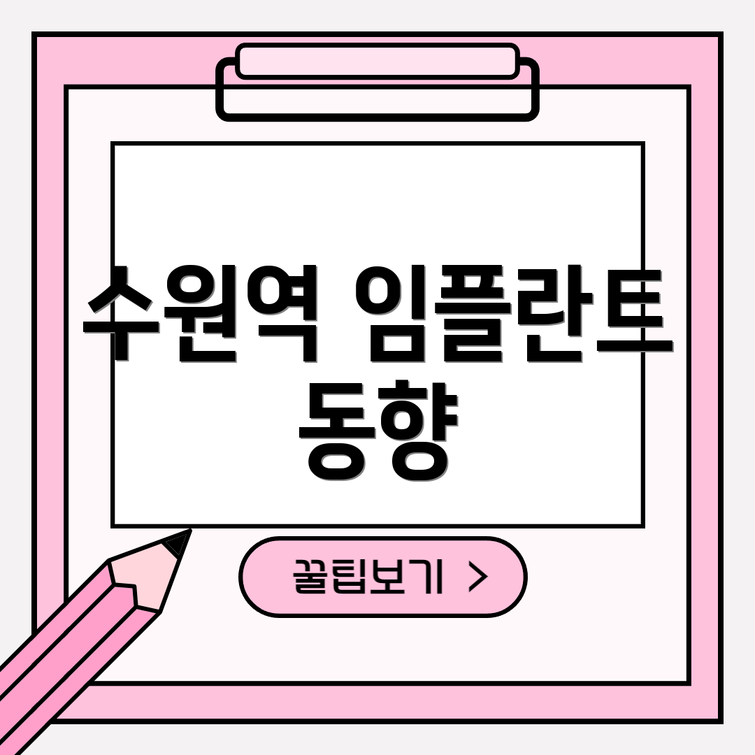 수원역 임플란트 동향