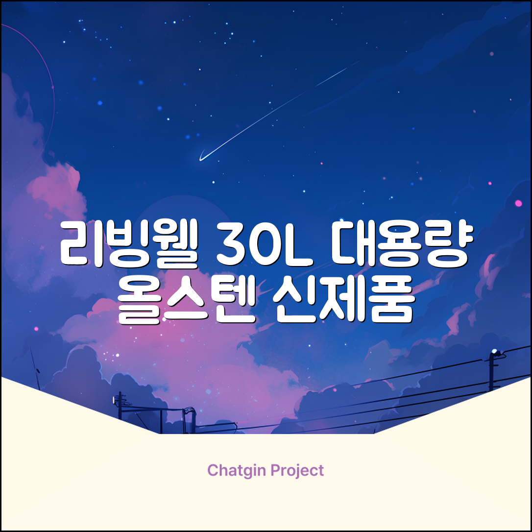 [최신형]리빙웰 30L 특대용량 신제품 올스텐 에어프라이어 AF300 추천 리뷰