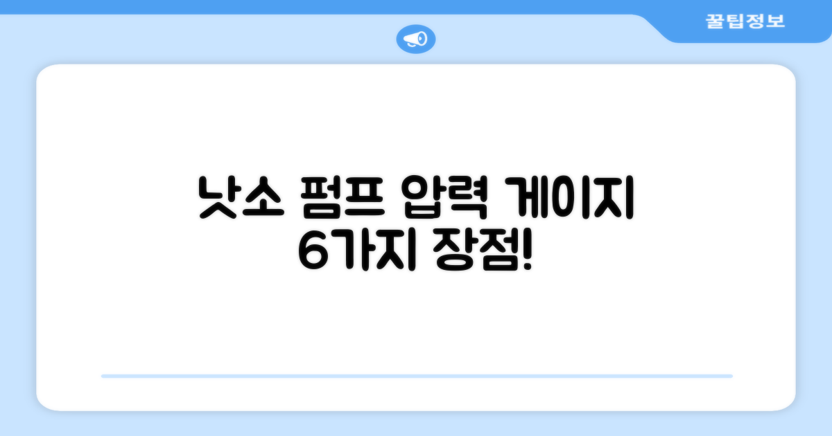 낫소 양방향 압력게이지 펌프, 블랙, 1개 추천 리뷰: 6가지 장점