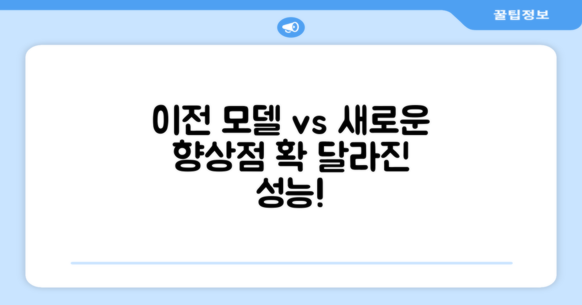 이전 모델과 향상점