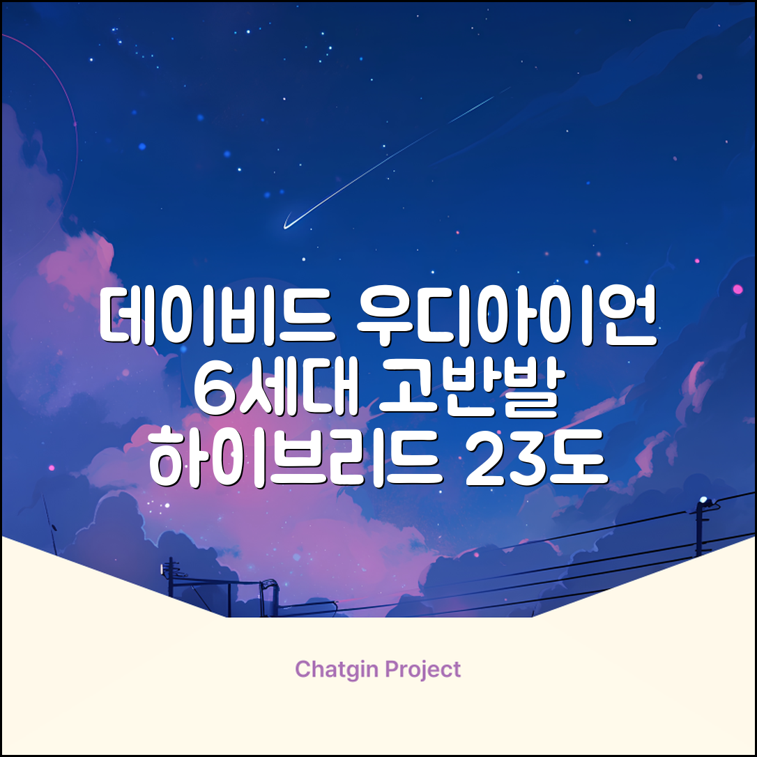 데이비드 신형 6세대 우디아이언 고반발 하이브리드 유틸리티 우드 + 자석티 2번 3번 4번 5번, SR, 23도 추천 리뷰