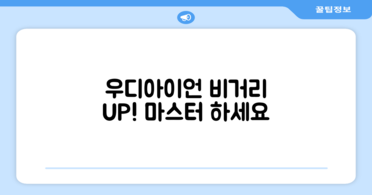 우디아이언, 당신의 비거리 늘리세요!